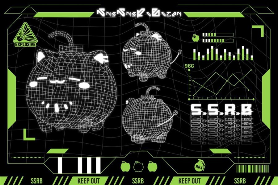 C107「同人代購」[Melonbooks代購」【非公式】SSRB解析中マウスパッド