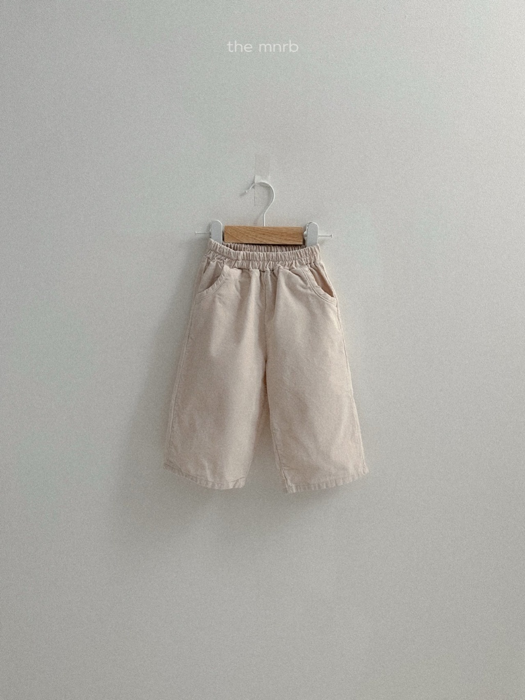 正韓春minirobe 三色純棉純色直筒褲