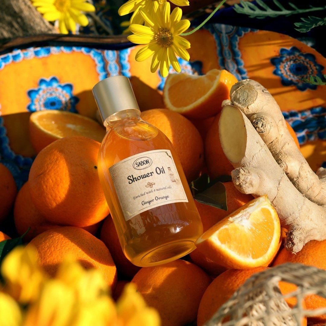 🌸SABON - Ginger Orange薑橙沐浴油500ml Z898（2-3星期寄出）