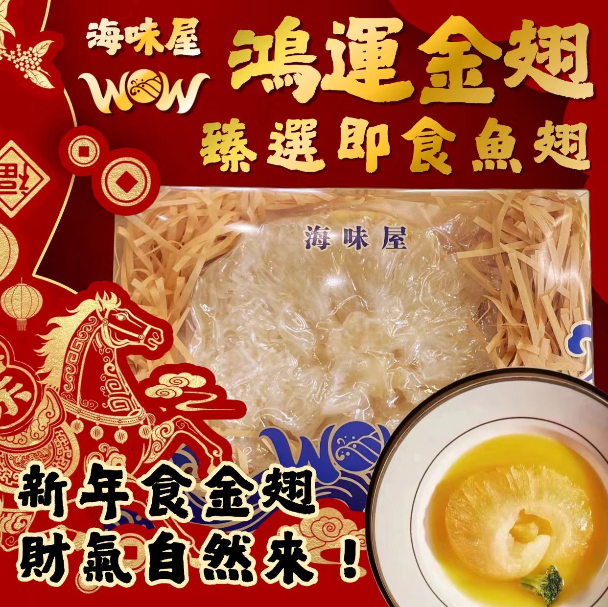 Z20869 鴻運金翅✨