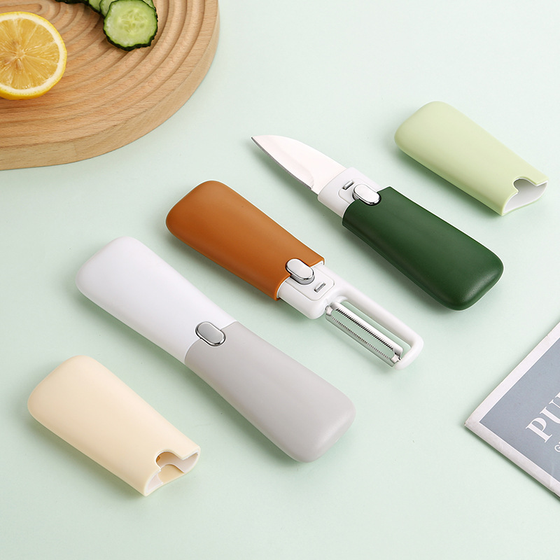 二合一水果刀削皮刀