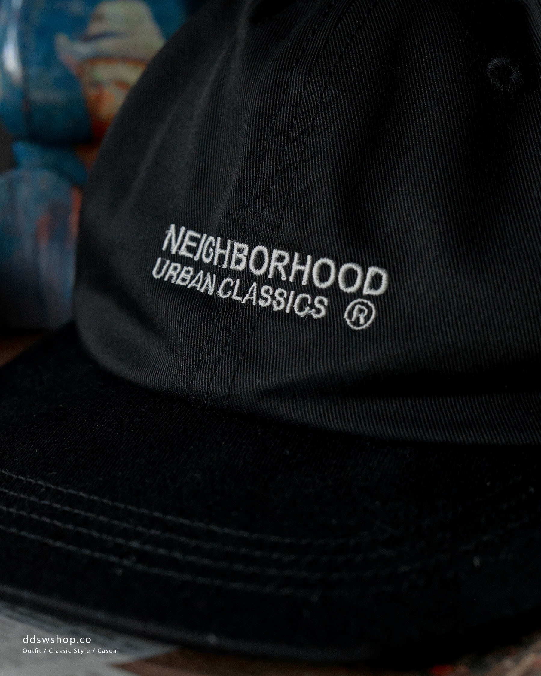 "現貨" NEIGHBORHOOD  DAD CAP-2  經典刺繡 棒球帽 老帽