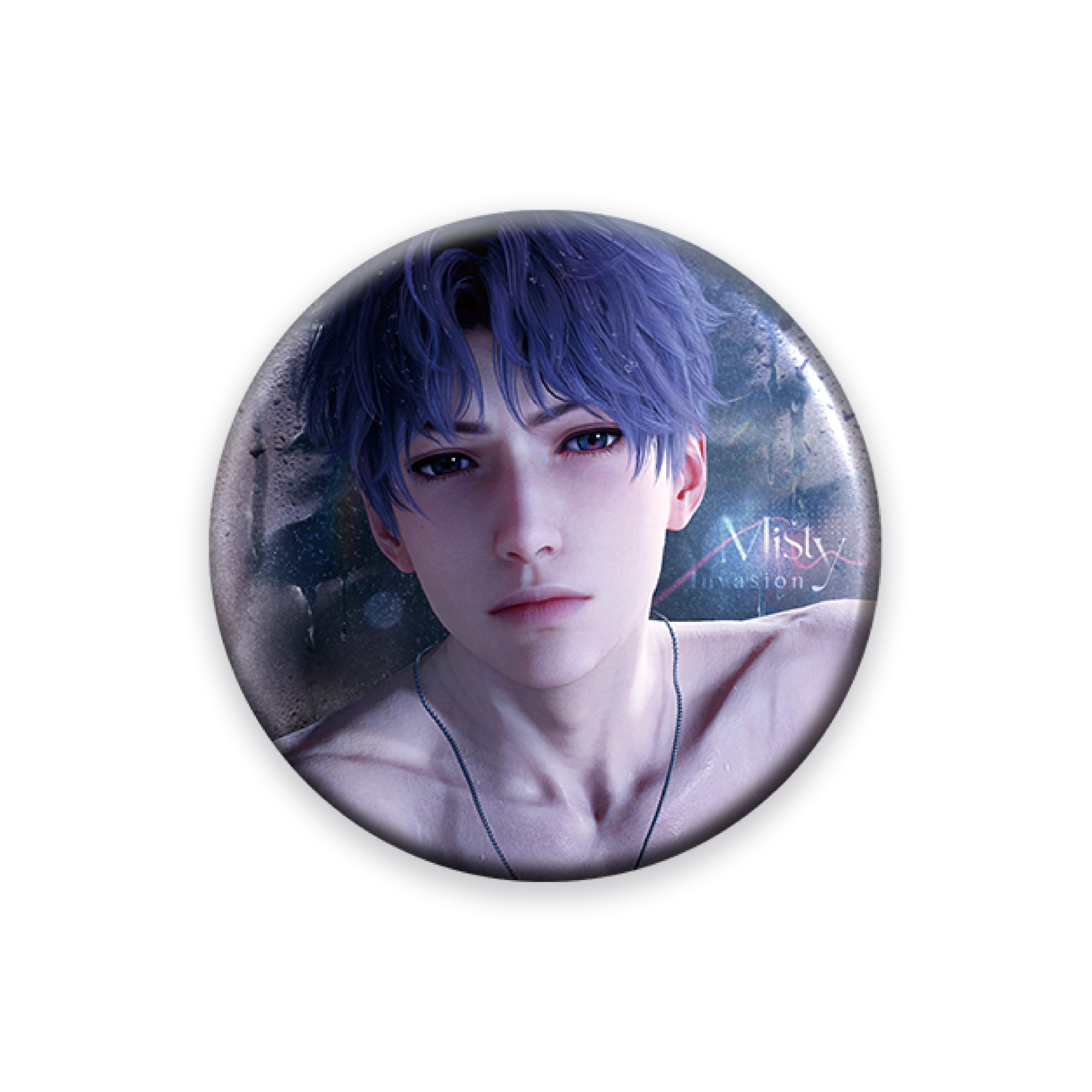 【漫節213】GA-9552《戀與深空》半透明侵占系列馬口鐵徽章-祁煜款