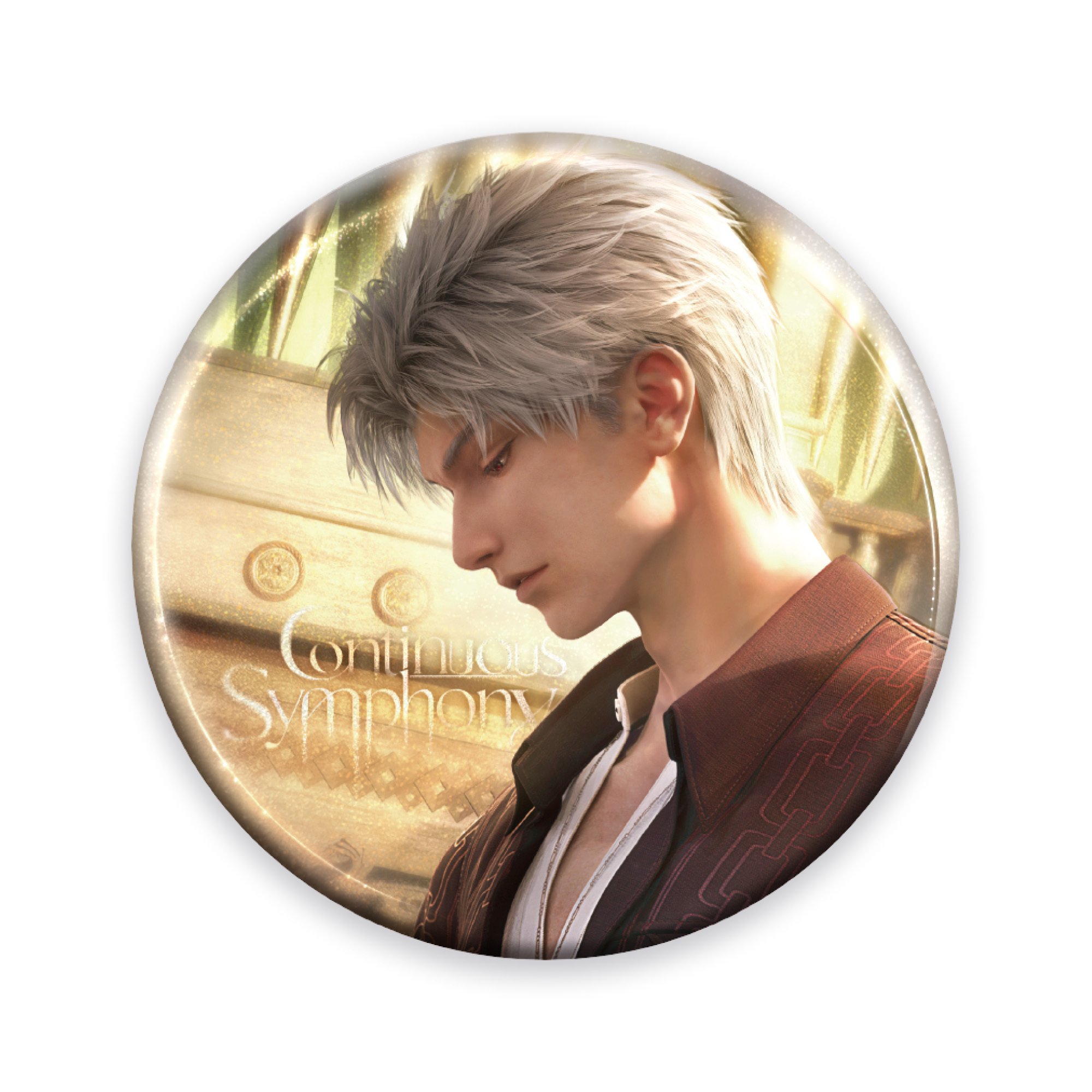 【漫節204】GA-9543《戀與深空》心緒定格系列馬口鐵徽章-秦徹款