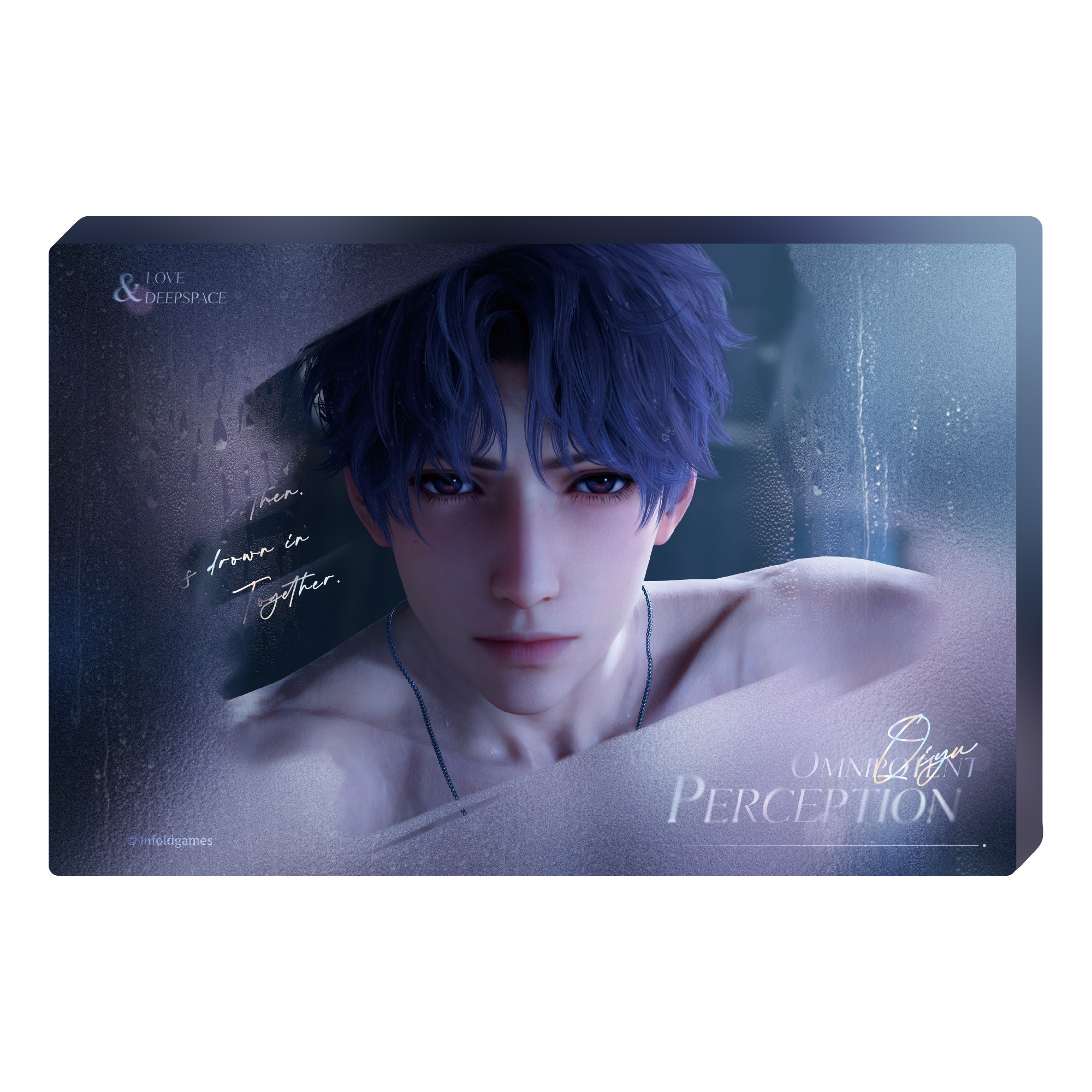 【漫節217】GA-9556《戀與深空》半透明侵占系列磁吸水波紋擺件-祁煜款