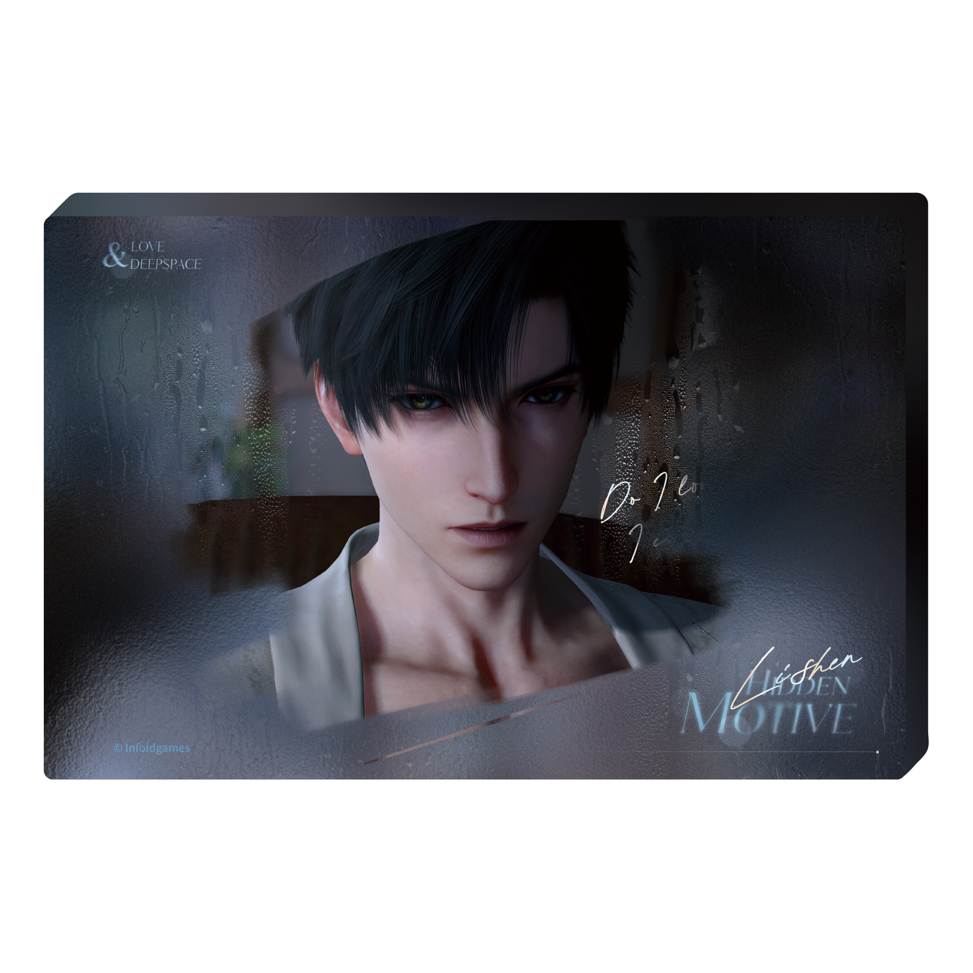 【漫節216】GA-9555《戀與深空》半透明侵占系列磁吸水波紋擺件-黎深款