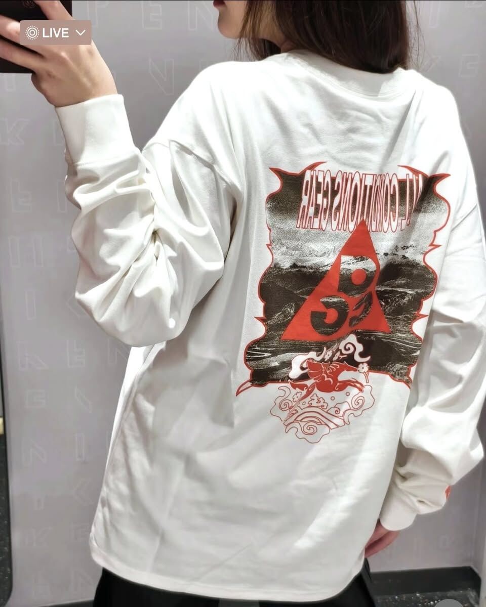 『FB社團 限時限定 』NIKE ACG 馬年限定長Ｔ