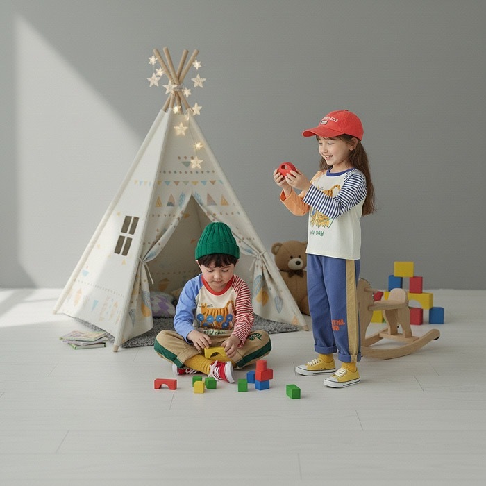 手繪風格老虎上衣