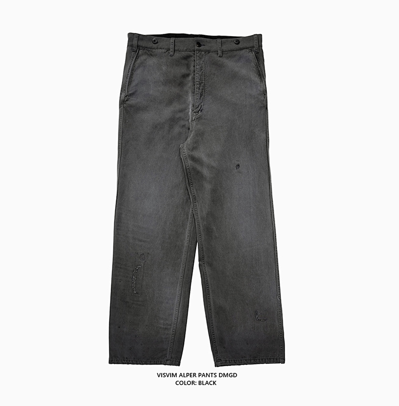 RE-STOCK: VISVIM ALPER PANTS DMGD - PRE ORDER ITEM (預訂中)