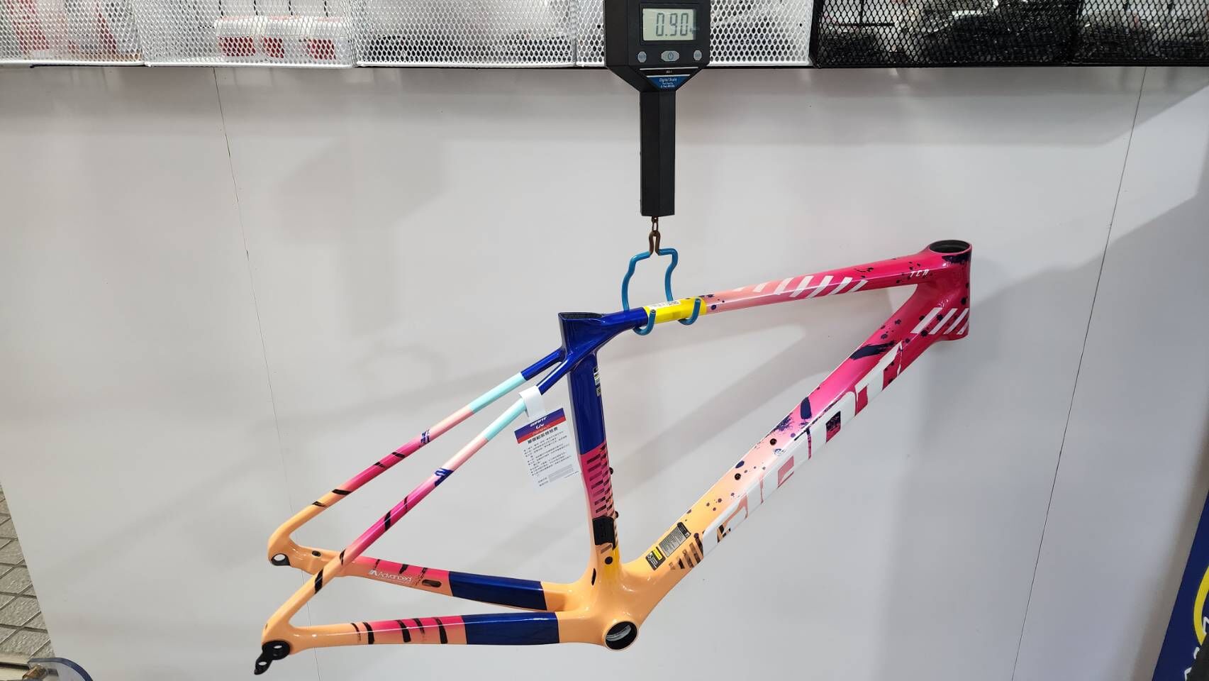 GIANT TCR Advanced Pro 車架組 尺寸:XS 車友託售  全新車架組 含頭碗組+前叉+座管+貫通軸+配件包