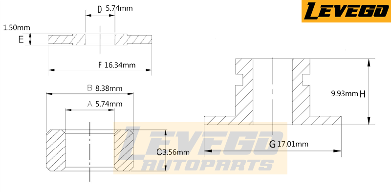 New TKP7C-6 Turbo Repair kit