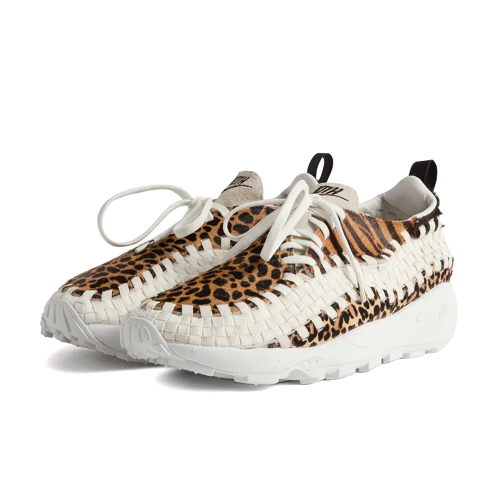 Kith x Nike Footscape Woven GS 豹紋編織鞋 聯名 輕量 舒適 休閒鞋 運動鞋 大童鞋 IM6045-001