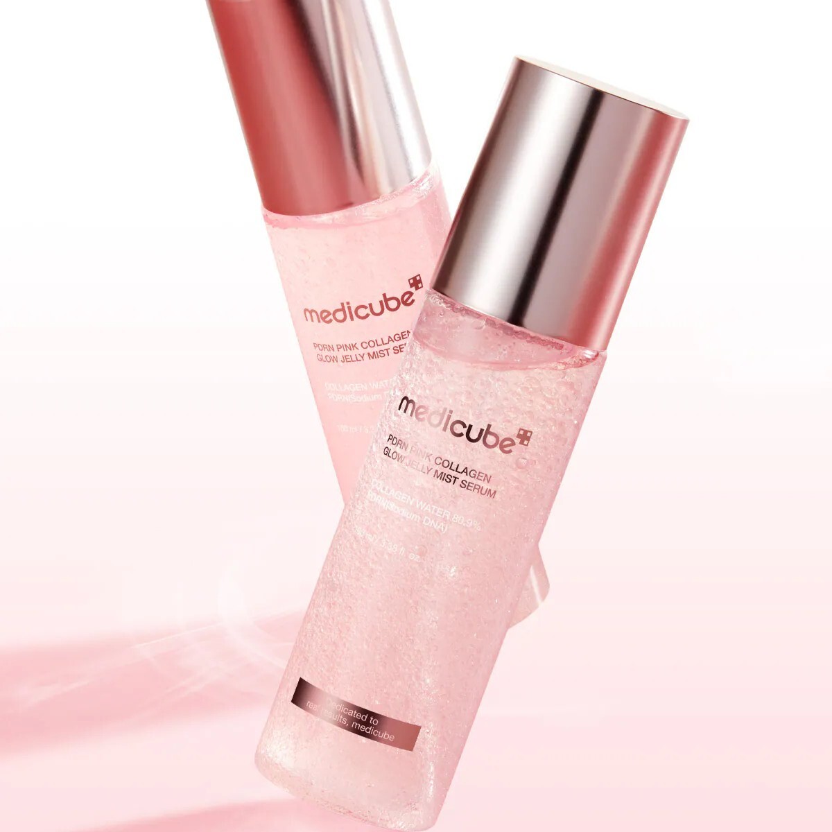Medicube PDRN粉紅膠原果凍噴霧精華100ml x2