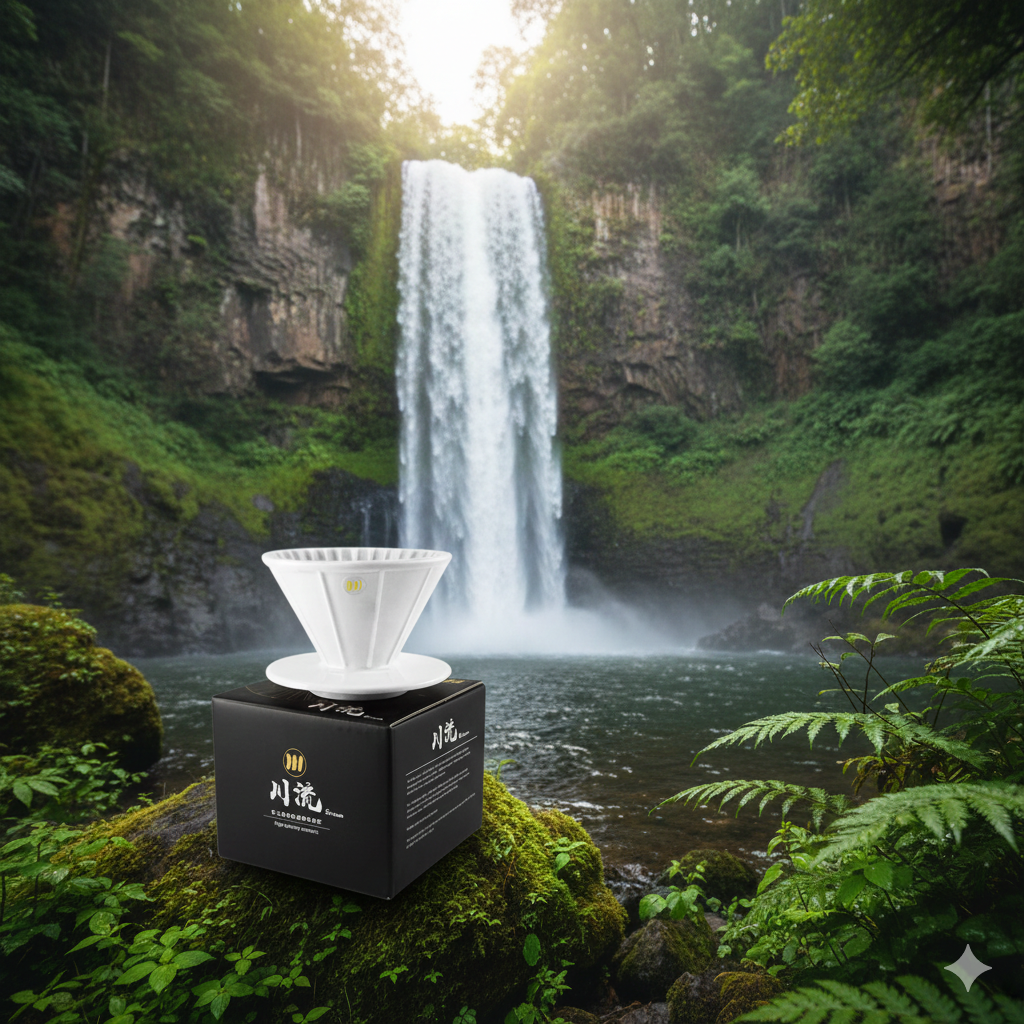 川流濾杯（S川流01）贈送半磅藝伎咖啡豆