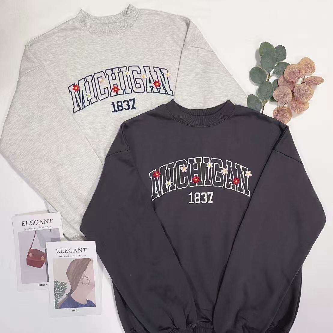 🇯🇵日本代購款GNL FLORAL LOGO SWEATSHIRT