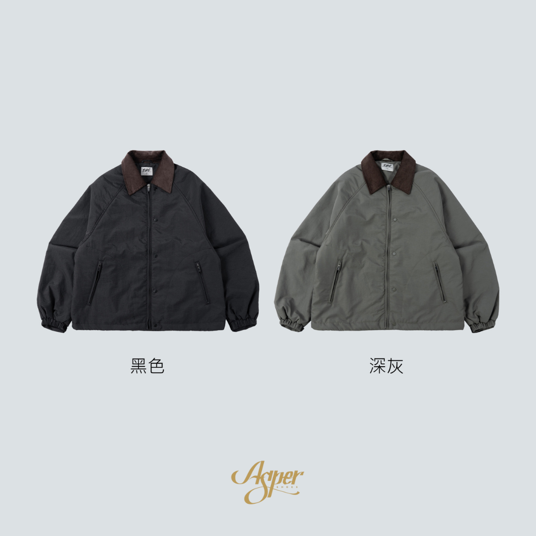 SBG 輕薄棉防風燈芯絨領底特律外套 SB5231