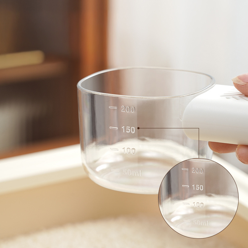 多功能廚房家用食品帶刻度五穀雜糧湯匙創意挖麵勺