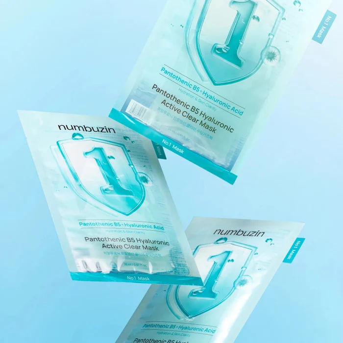Numbuzin No.1 Pantothenic Acid B5 Hyaluronic Acid Active Moisturizing Mask 736667