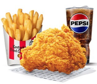 【肯德基好禮即享券】咔啦脆雞脆薯套餐 乙份