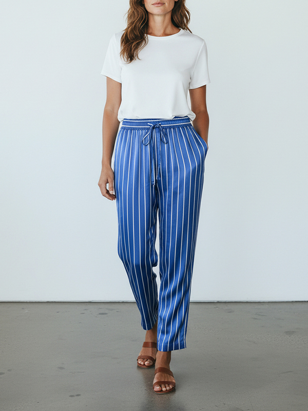 Semicouture 直條紋褲