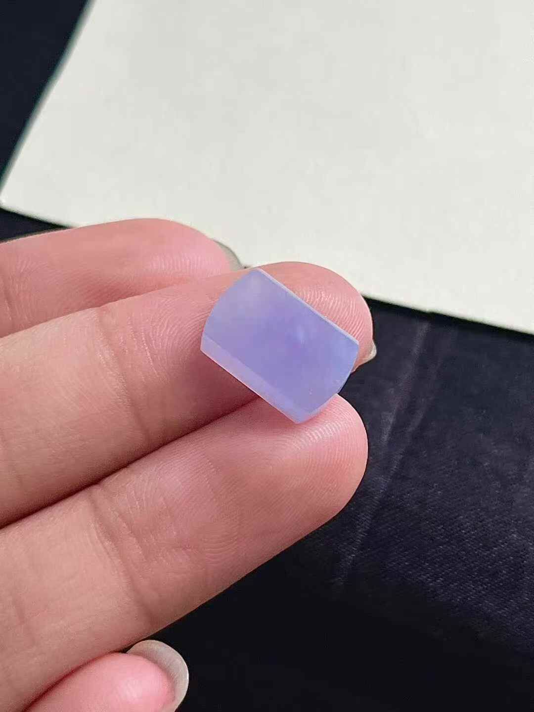 翡翠紫羅蘭馬鞍,天然翡翠A玉, 緬甸玉, Jade, Jadeite