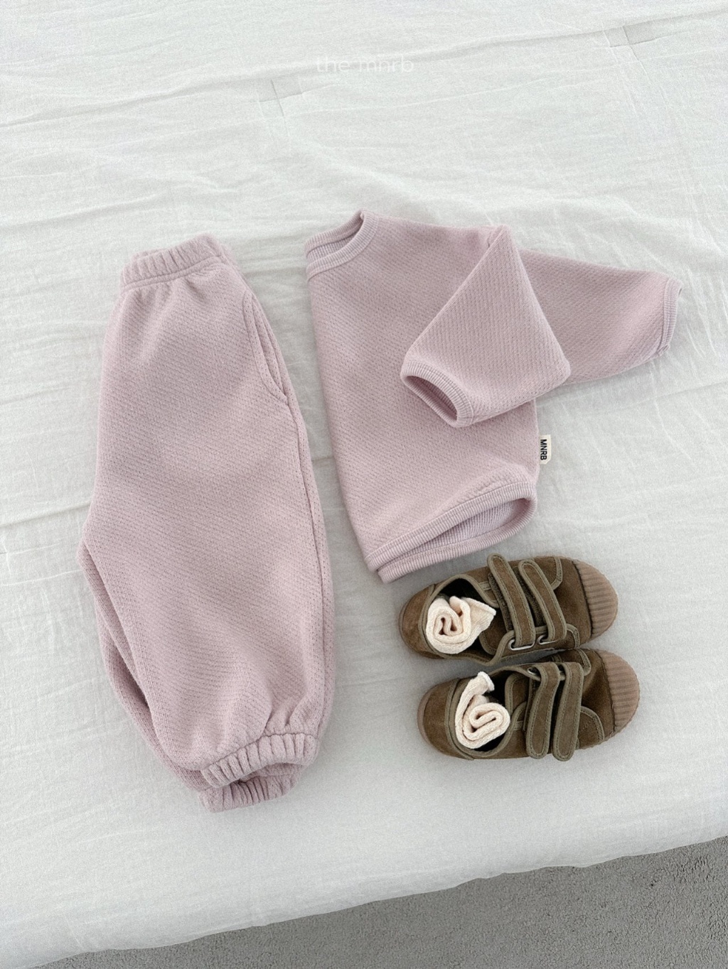 正韓春minirobe 四色純棉莫蘭迪色上衣