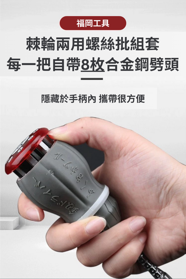 【XCMAN】棘輪PH3多功能螺絲工具(F0-9006X)