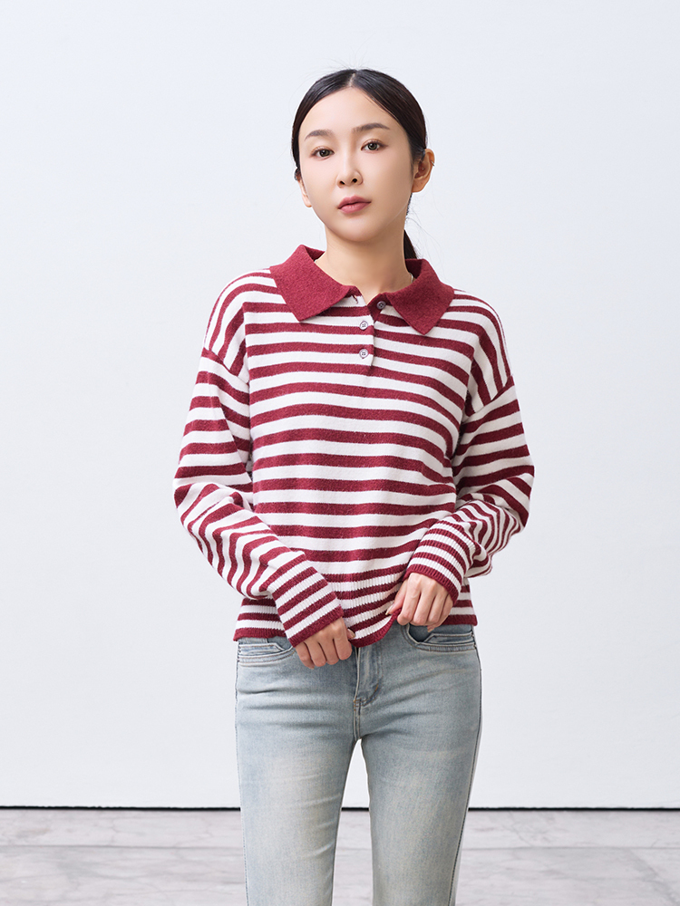 2603 OH!HER 減齡Polo針織上衣