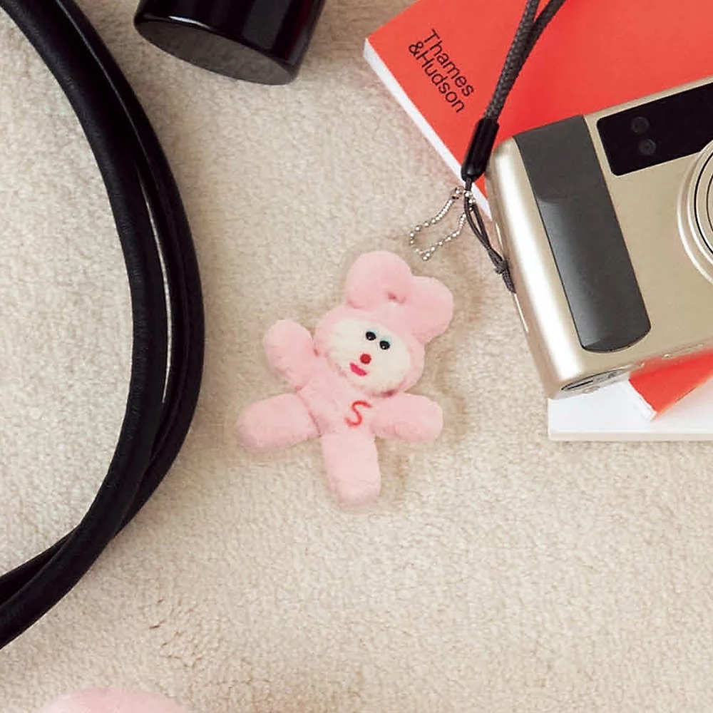 #預購 🇯🇵日本 SPUR × Cortis 同款娃娃 粉兔吊飾 收納小包 壓克力吊飾