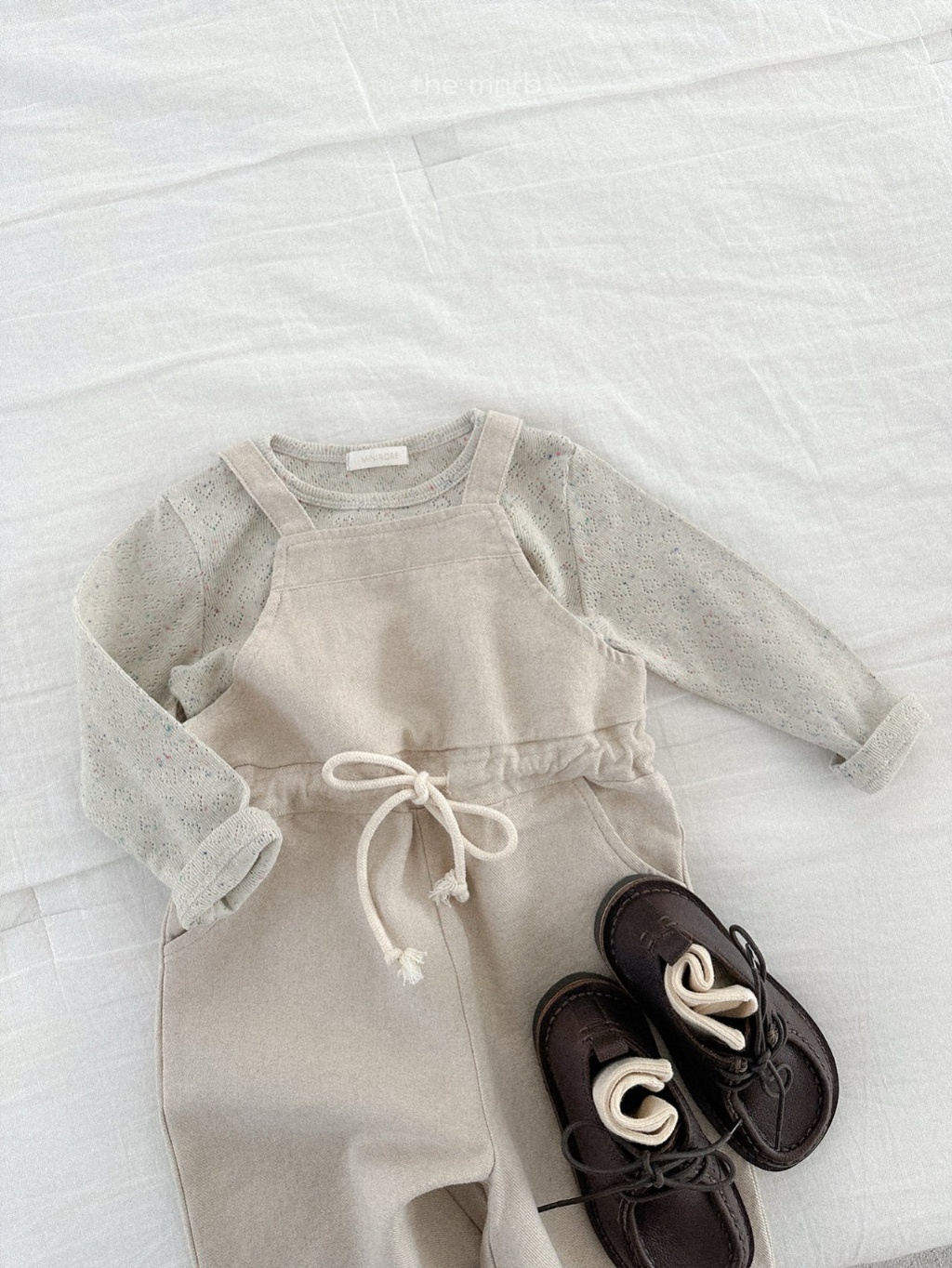 正韓春minirobe 兩色慵懶感連身褲