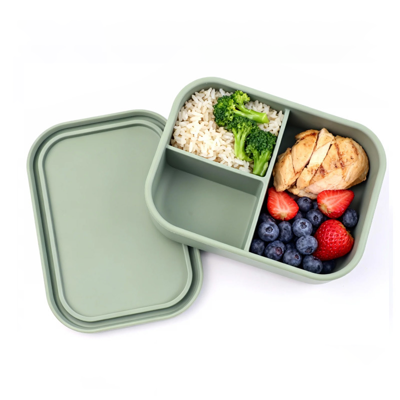 矽膠便當盒上班族微波爐專用加熱餐盒套