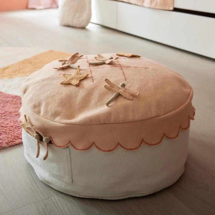 Lifetime Round Tictactoe Pouf - Fairy Theatre