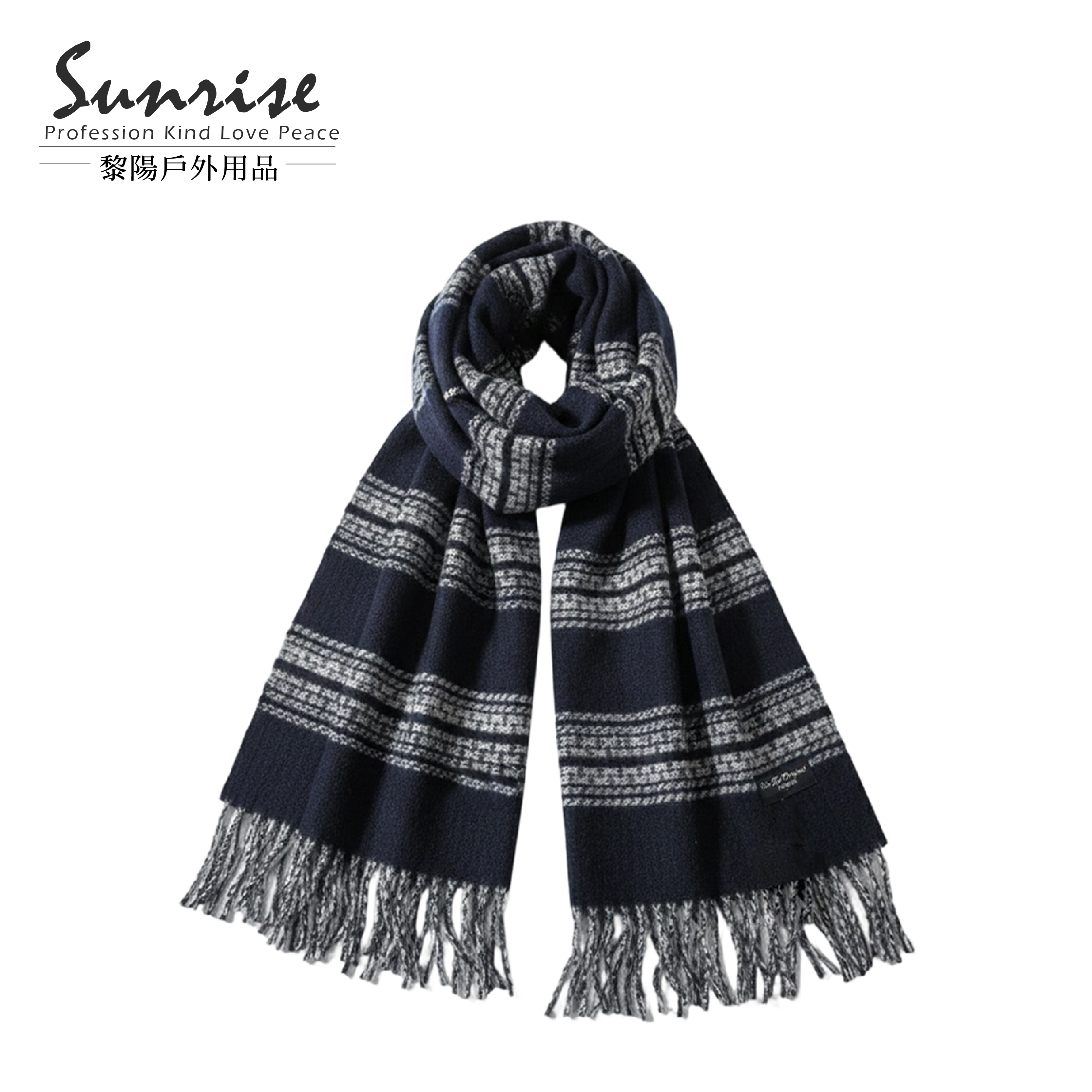 韓風羊毛天絲混仿披肩圍巾 (2色) 43CC7010