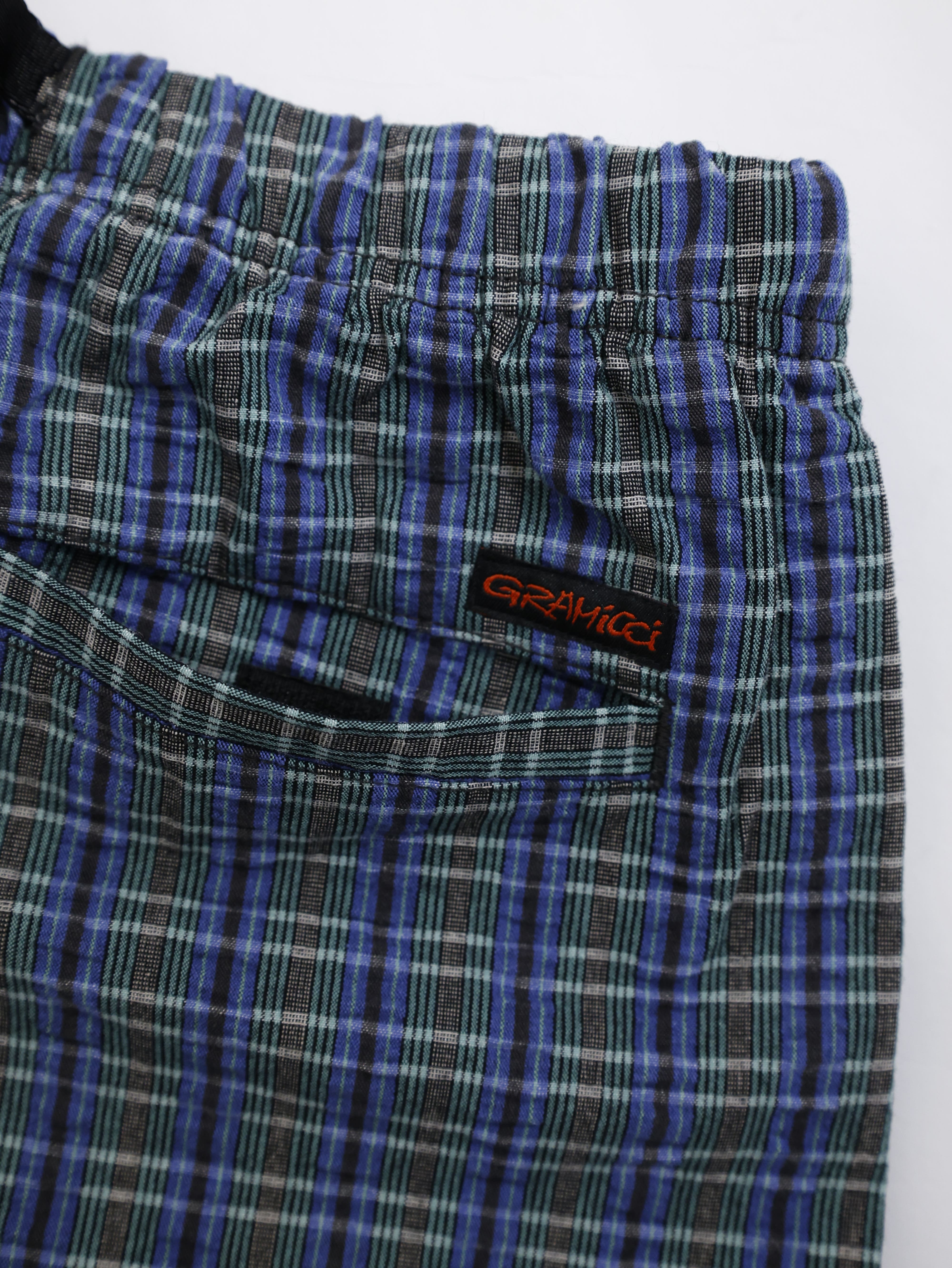 GRAMICCI COTTON PLAID SEERSUCKER O.G. G-SHORT SEERSUCKER PLAID 短褲 G6SM-P022