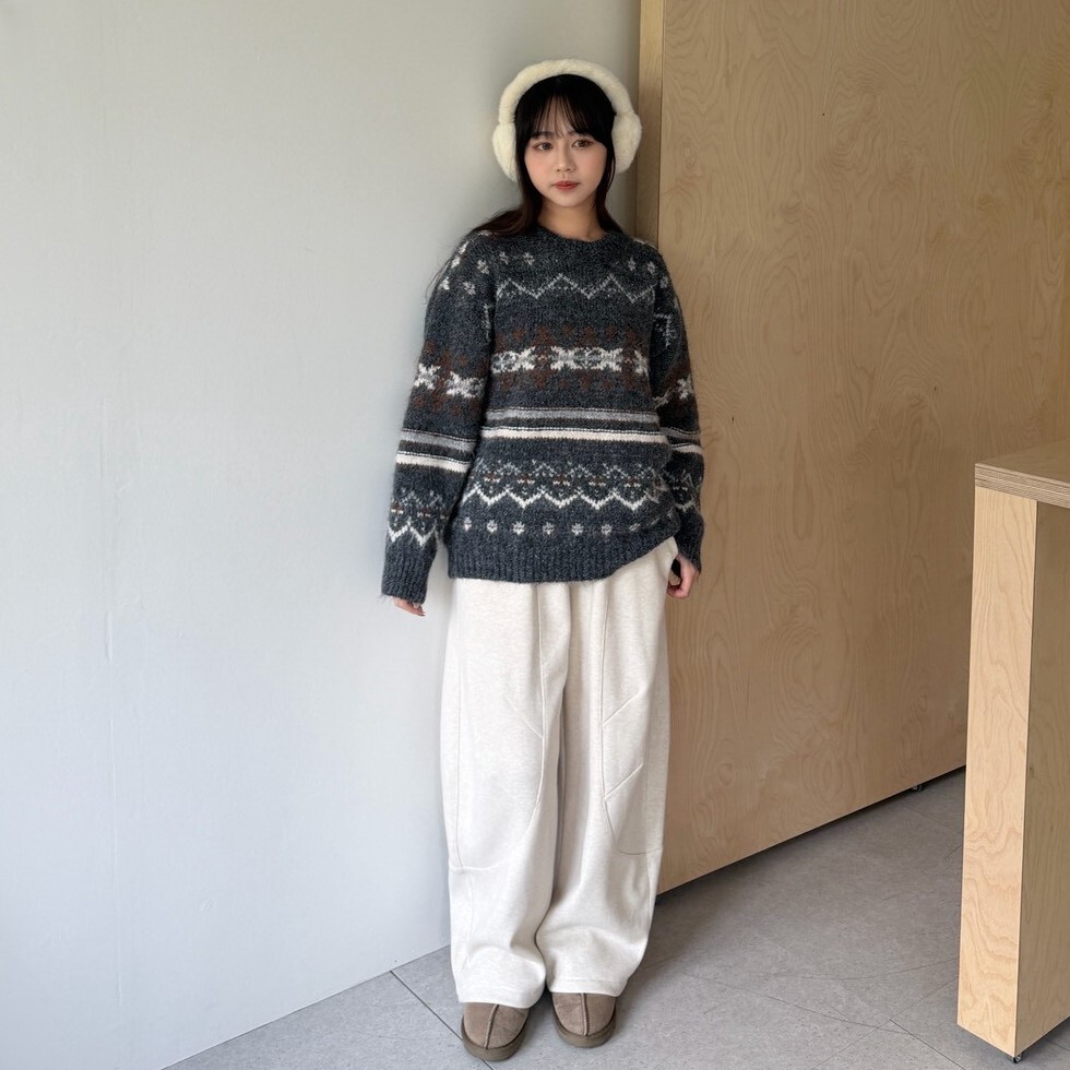 小個無須多慮!弧型車線棉質彎刀褲