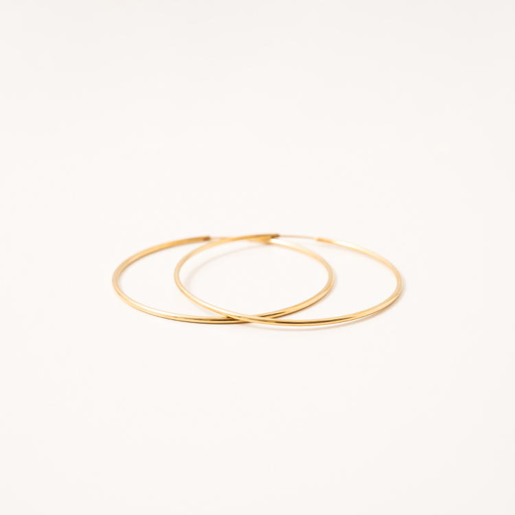 miramira純映｜簡約大圈型耳環D5714-金89098