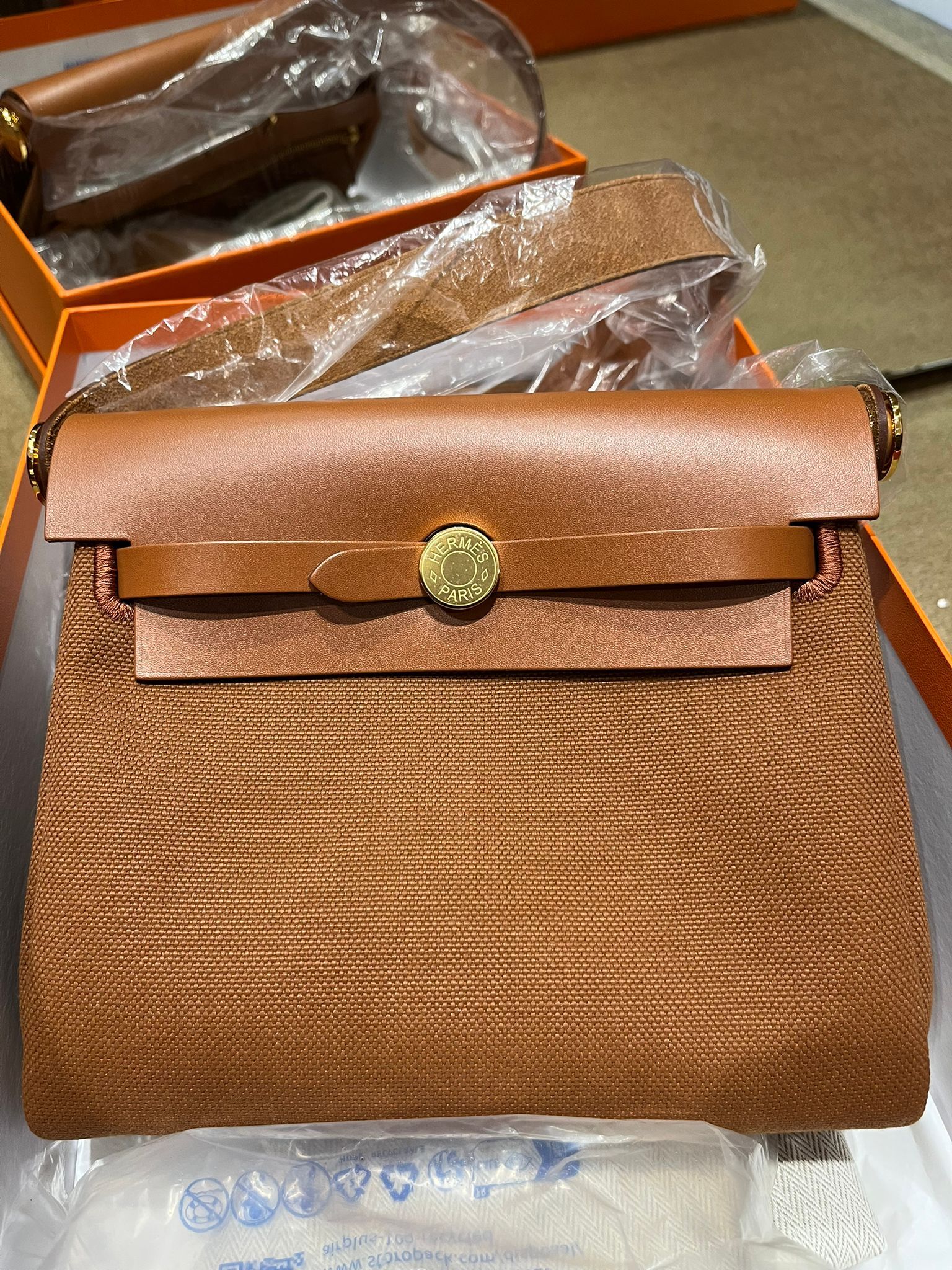 Herbag mini 34 fauve cc canvas K