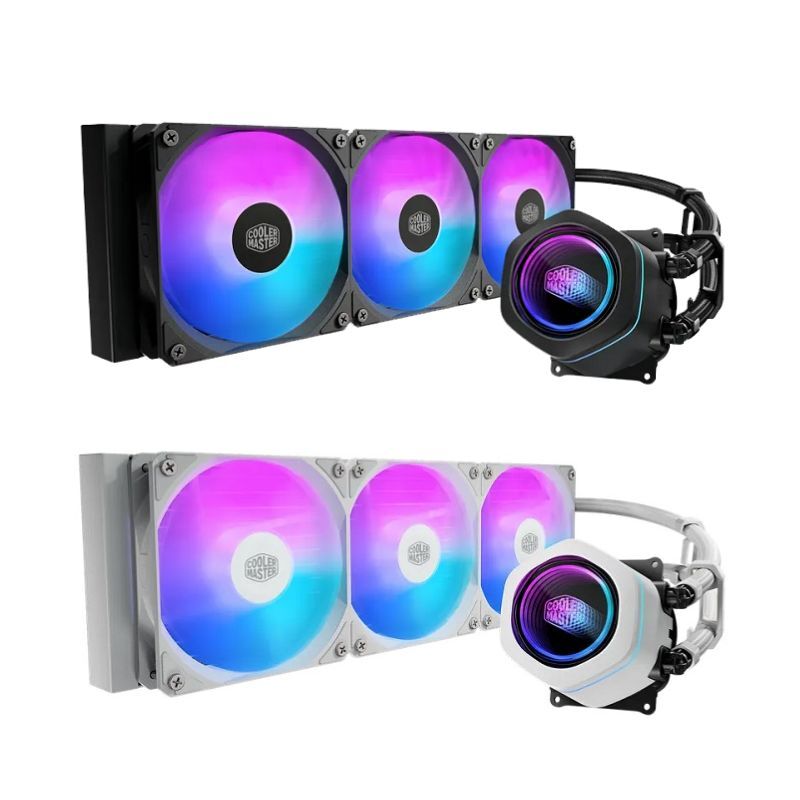 Cooler Master 酷碼 ML 360 Core Nex Digital ARGB 水冷散熱器 黑色/白色