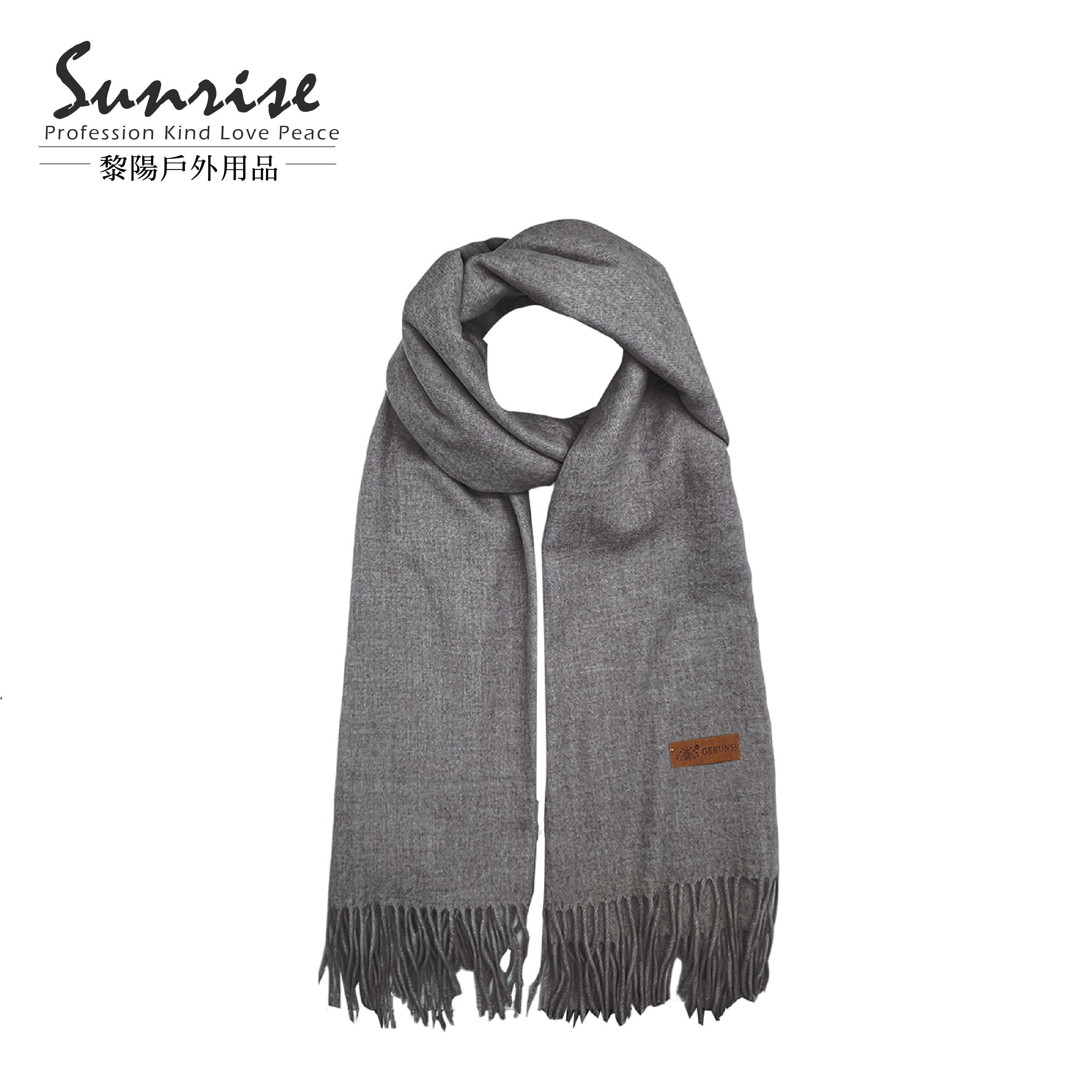 靜謐羊毛天絲混仿披肩圍巾 (4色) 43CC7014