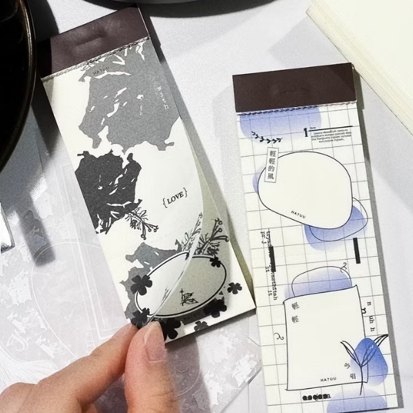 哈秋HA7UU．扶桑剪影/風中呢喃 便簽本