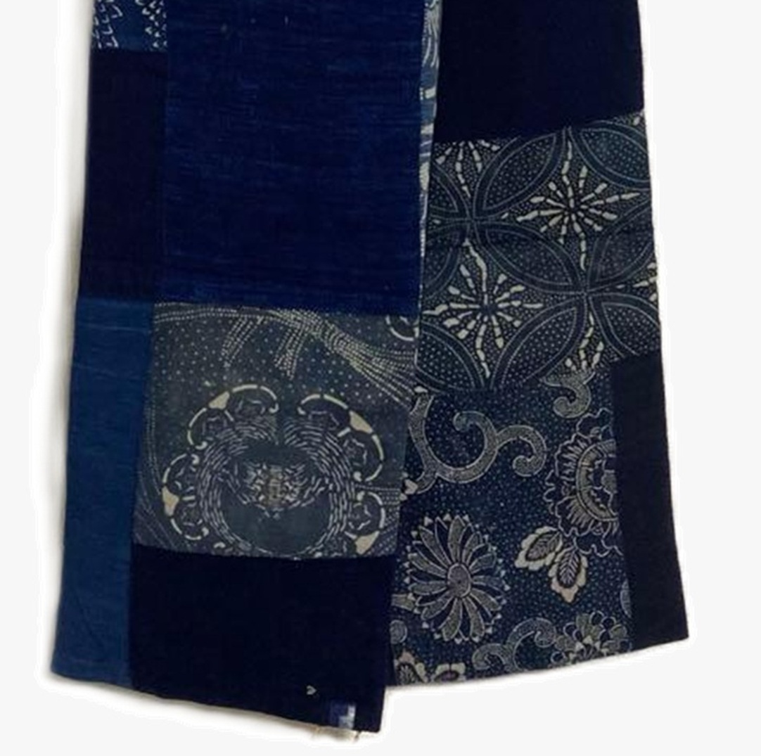 VISVIM INDIGO ICT DOWN MUFFLER KOFU﻿ - PRE ORDER ITEM (預訂中)