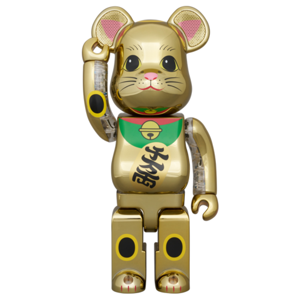 BE@RBRICK AUDIO 藍芽喇叭 Portable Bluetooth(R) Speaker 招財貓 招き猫 Maneki-Neko 400％ BE@RBRICK