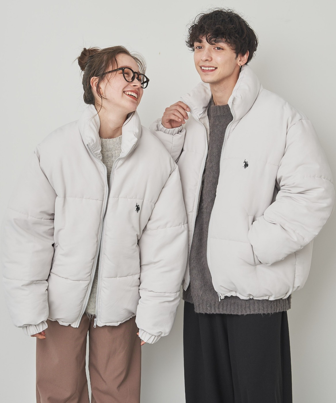 <史無前列大降價>U.S. POLO ASSN. 日本限定 小Logo 立領 羽絨外套 防寒 拉繩 三色