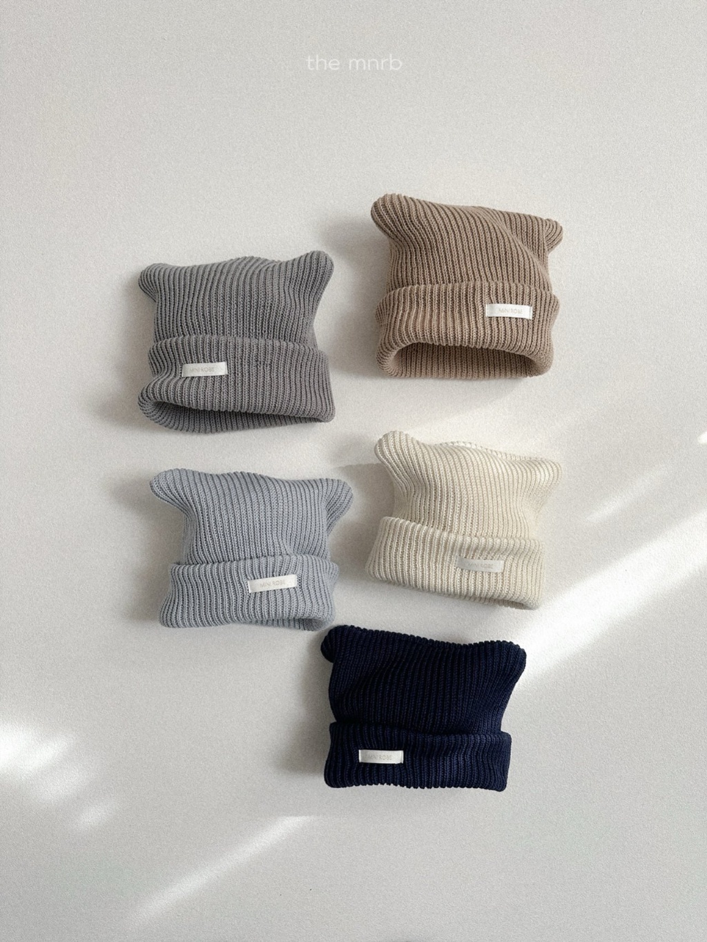 正韓春minirobe 五色貓耳帽