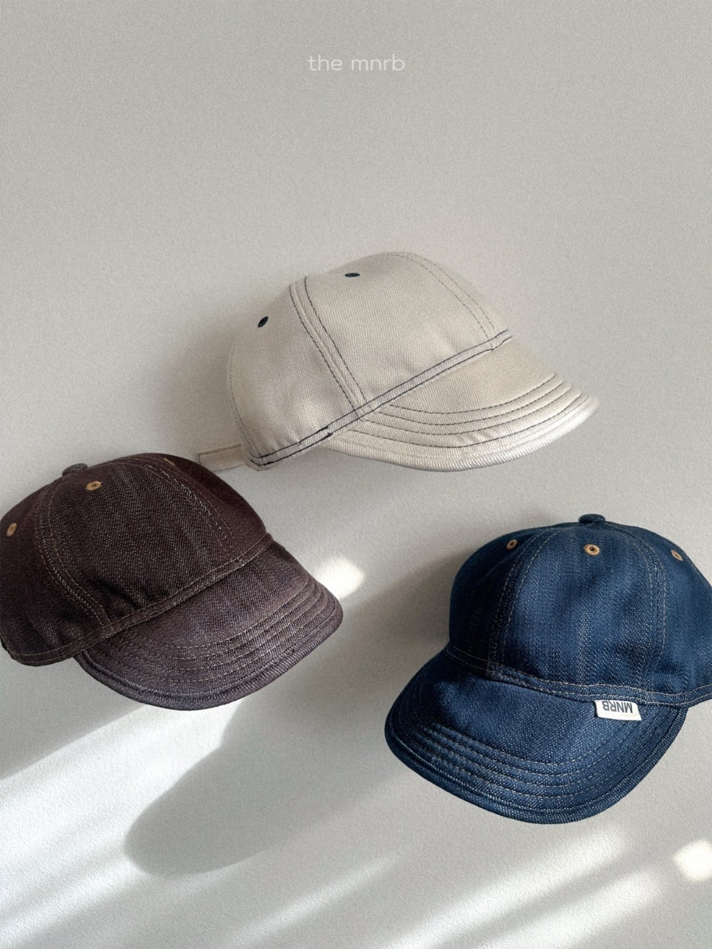 正韓春minirobe 三色棒球帽