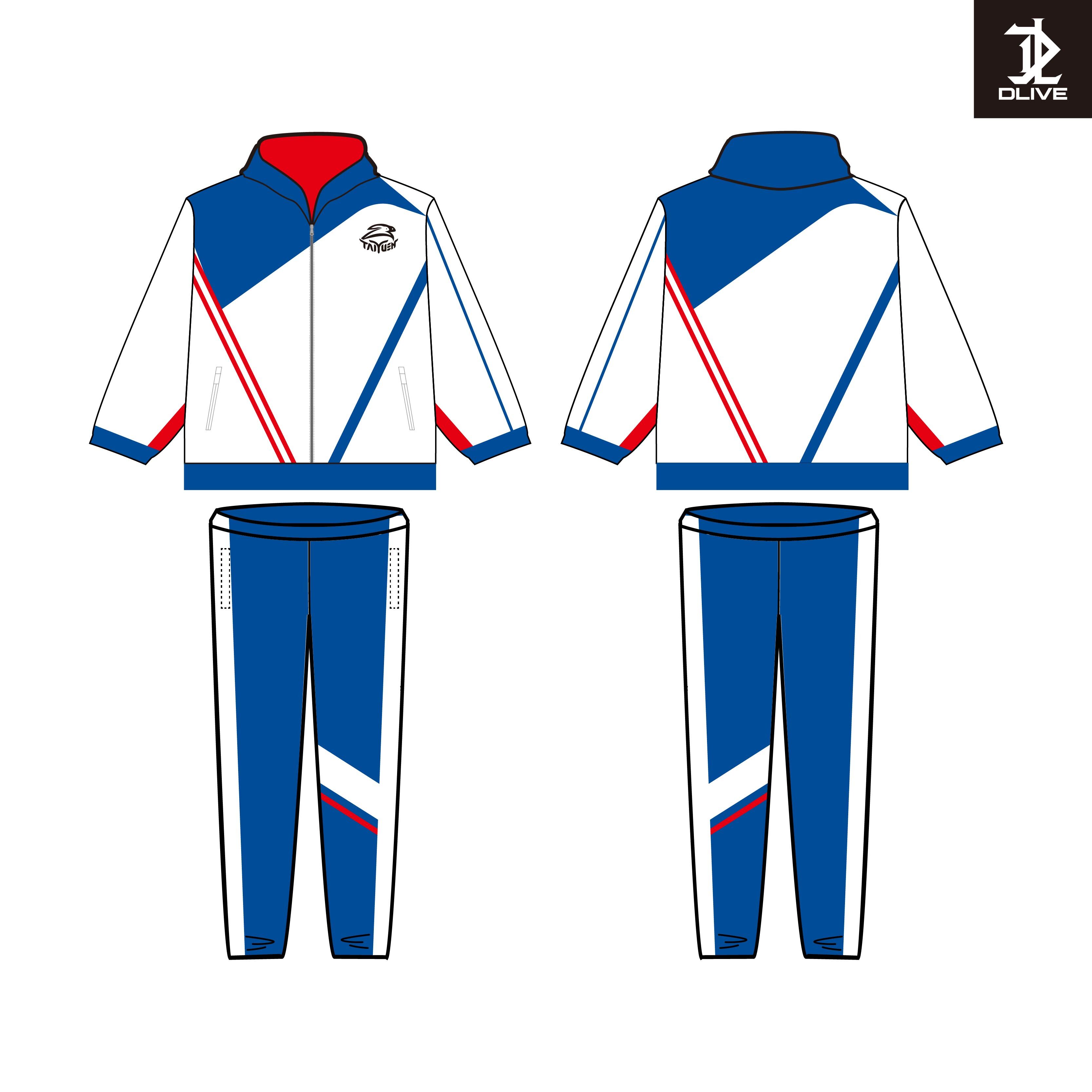 【DLIVE X 台元】全昇華休閒套裝 (整套)(預購款)