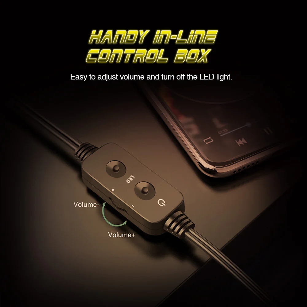 Micropack Cupid 有線 Rainbow 遊戲喇叭 GS-01