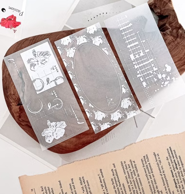 哈秋HA7UU．銀杏手稿/扶桑手稿 描圖紙便簽組