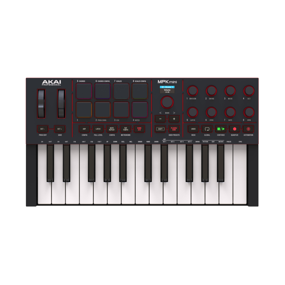 Akai Akai / Mpk Mini Mk4 25鍵 MIDI鍵盤 第 5 張圖片｜三峽鍵盤 / 鋼琴