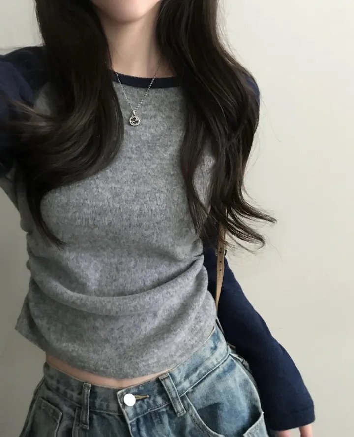 【1/2截單！首批優惠價預訂】限時$99！韓國絨款牛角修腰上衣（3色）